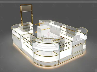 Luxury Retail Jewelry Kiosk