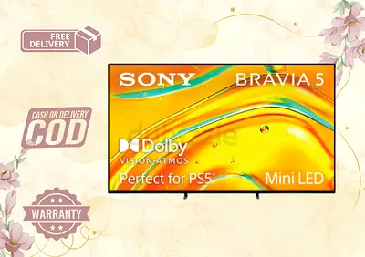 Sony BRAVIA 5 65 Inch Mini LED 120Hz 4K Smart Google TV 65XR50