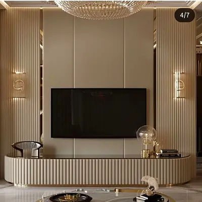 MDF Tv Unit / media wall / decor