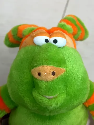 stuffed toy green goblin