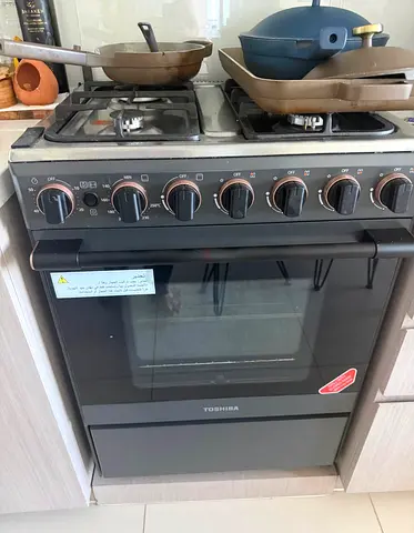 Toshiba 4 Burner Gas Cooking Range, 60x60, TBA-24BMG4G , DELIVERY + WARRANTY