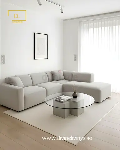 L Shaped Sofa With Luxurious Touch