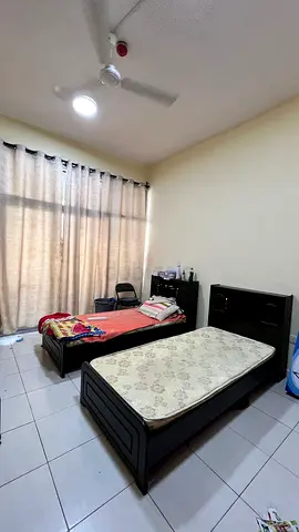 Bedspace for Men in Karama with Attached Balcony Ready to Move In | Direct Owner Listing