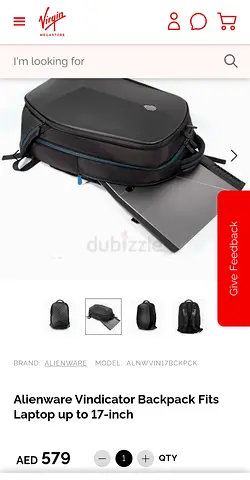 Alienware R3 15 64GB UPGRADED + MOUSE + BAG