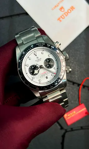 Tudor Chronograph Stainless Steel Mens Watch