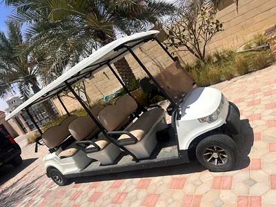 Golf car 2021 in good condition only 9500 AED