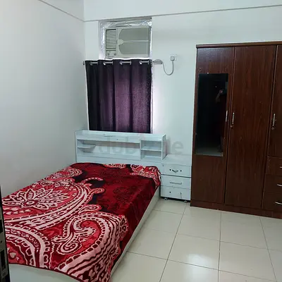 Fully furnished family room available for monthly rent in Al Qusais. 5 minute walk from DAFZA Metro.