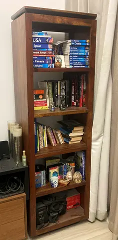 Wooden Book Shelf
