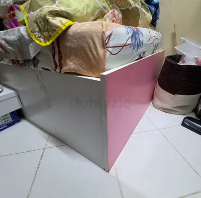 Single Bed with mattress with storage