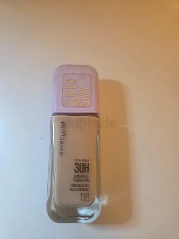كريم اساسا ميبيلين جديد Maybelline Super Stay 30H Matte Foundation - Shade 118 (brand new)