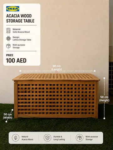 Wooden Storage Bench / Toy Chest - Good Condition
