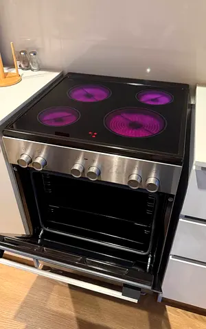 Bosch electric ceramic cooking range 60cm latest model stainless steel body 4hobs