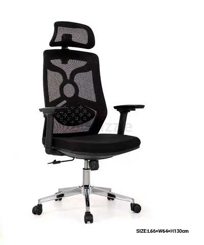 Ergonomic Mesh Office Chair with Headrest - Good Condition