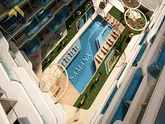 Furnished Studio | Samana Imperial Gardens | Downtown City &amp; Pool View