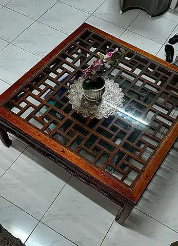 pure wood coffee table