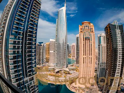 3 غرف نوم في الطابق العلوي | MBL Royal JLT | إطلالات على البحيرة والأفق