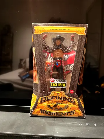 WWE Defining Moments Shawn Michaels — Ringside Exclusive boxed