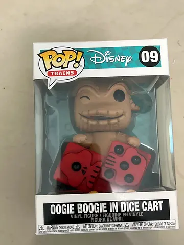 Oogie Boogie in Dice Cart Funko Pop