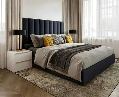 Brand New King size Luxury Family bed frame with Mattress Available