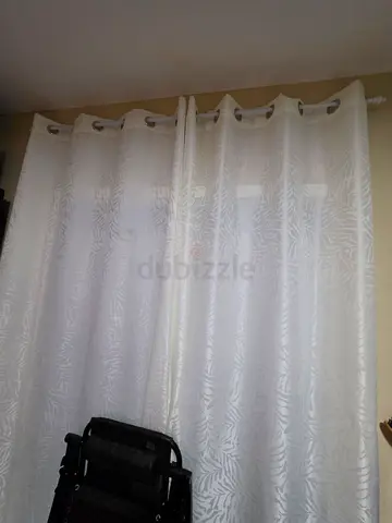 Curtain sets with rods