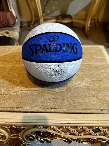 Signed OG Anunoby basketball