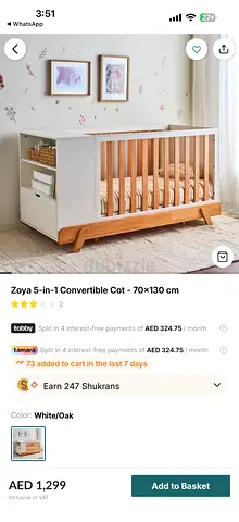 Baby cot