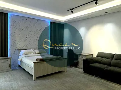 استوديو للبيع في أبراج الهورايزون مفروش بالكامل مع باركن وبلكونة ودخل استثماري