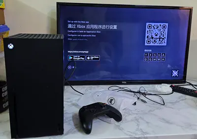 Microsoft Xbox series x 1tb 1 controller for sale
