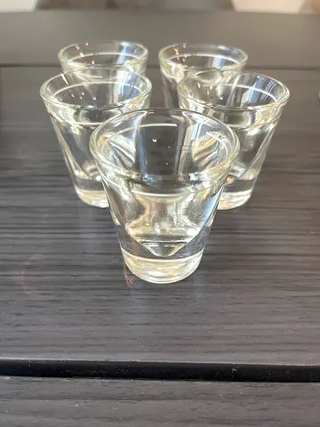 Vintage shot glass
