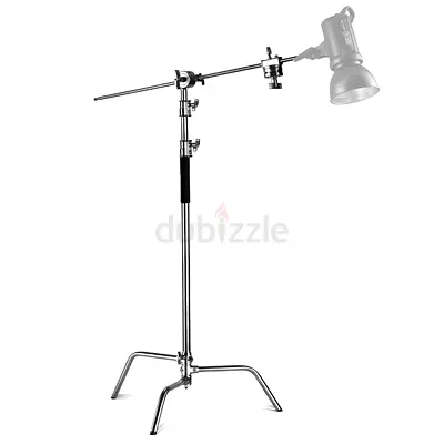 Neewer Heavy Duty C-Stand Kit | Boom Arm + Grip Heads + Carry Bag | Used Once