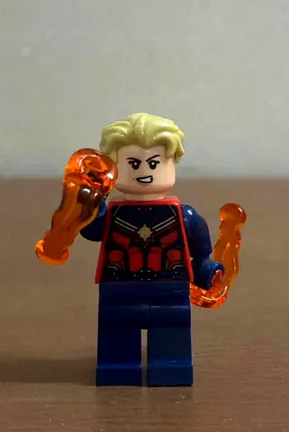 LEGO-style Captain Marvel