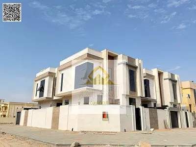 Luxury villa for sale, two floors, negotiable price, close to services and Emirates Road 611
