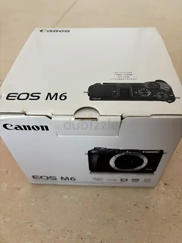 Canon EOS M6 Black Camera