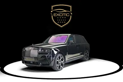 FACELIFT | BESPOKE AUDIO | STARLIGHT | REAR ENTERTAINMENT | CULLINAN BLACK BADGE