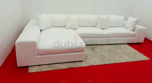 Expensive quality Eichholtz Brand lshape sofa