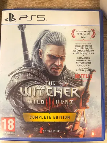 The witcher Wild hunt ps5 Cd