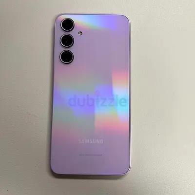 Samsung Galaxy (purple iridescent) - good condition, 3 rear cameras