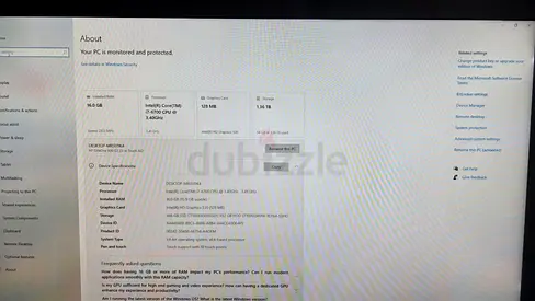 HP ALL IN ONE PC FOR SALE