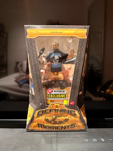 WWE Defining Moments CM Punk — Ringside Exclusive boxed