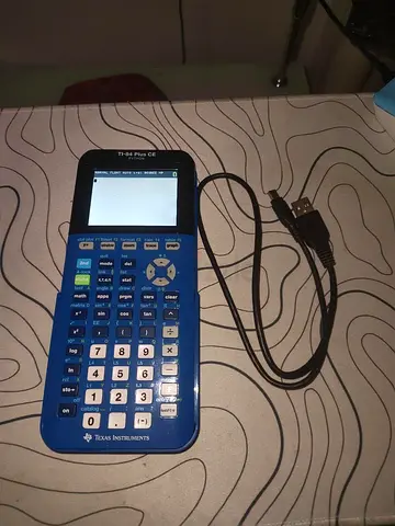 TI-84 plus CE with formula sheets
