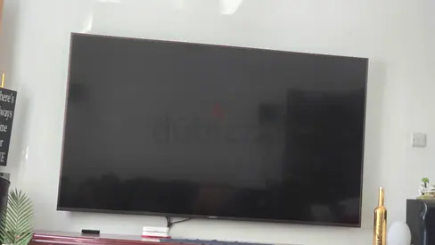 85 Flat Screen SONY LED TV in Good Condition - Wall Mounted