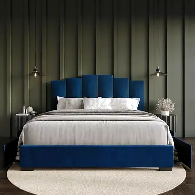 Brand New Super King Size Luxurious Design Bedframe - Fully Customizable - UAE Sharjah Made