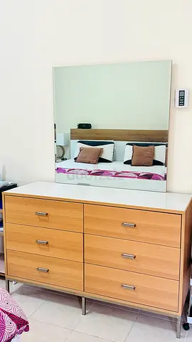 6 Drawer Dresser with Mirror
