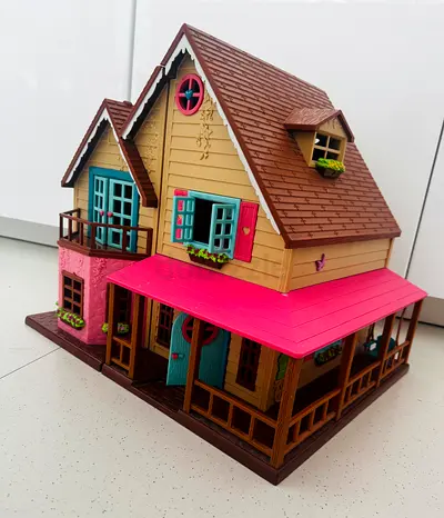 Cutest Two-Storey Dollhouse Playset
