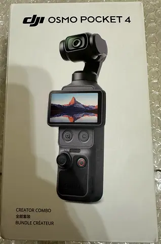 DJI Osmo Pocket 4 Creator Combo — open box