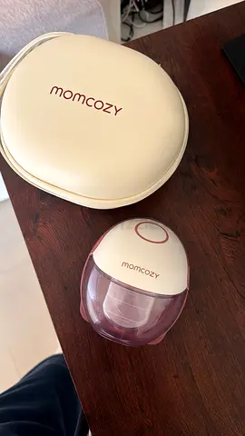 Momcozy Portable Electric Breast Pump with Carry Case - used one time only