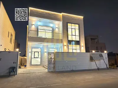 Luxury villa – close to all services – excellent finishing – the best in Ajman – at a good price – all-inclusive
