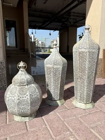 Arabic lantern decoration set
