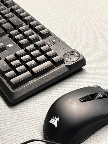Corsair K55 gaming keyboard and mouse set