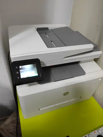 HP Color LaserJet Multifunction Printer - Good Working Condition with cartridges 3 nos.